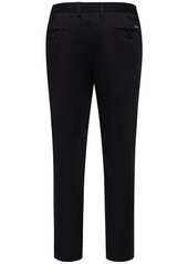 Dolce & Gabbana Stretch Cotton Gabardine Pants