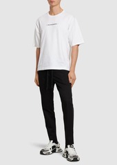 Dolce & Gabbana Stretch Cotton Jogging Pants