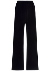 Dolce & Gabbana Stretch Velvet Flared Pants