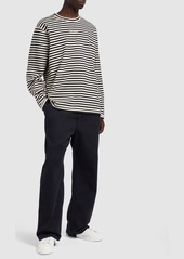 Dolce & Gabbana Striped Cotton Jersey T-shirt