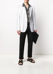 Dolce & Gabbana striped pattern blazer