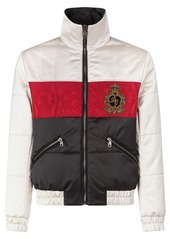 Dolce & Gabbana striped quilted nylon jacket