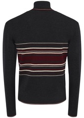Dolce & Gabbana Striped Wool Turtleneck
