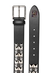 Dolce & Gabbana stud-detail leather belt