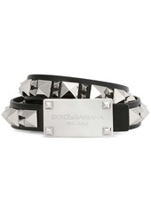 Dolce & Gabbana studded leather belt