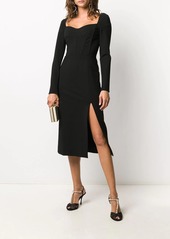 Dolce & Gabbana sweetheart-neck sheath dress