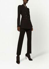 Dolce & Gabbana Milano-rib tapered-leg trousers