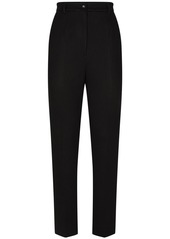 Dolce & Gabbana Milano-rib tapered-leg trousers