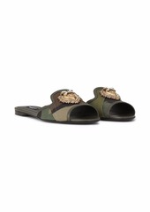 Dolce & Gabbana Taormina Devotion heart slide sandals