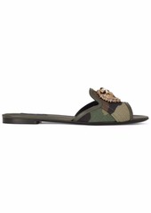 Dolce & Gabbana Taormina Devotion heart slide sandals