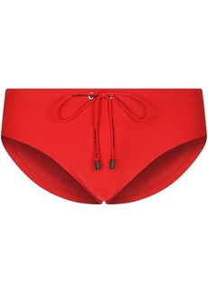 Dolce & Gabbana logo-waistband swim briefs