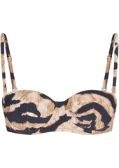 Dolce & Gabbana tiger print bikini top