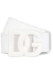Dolce & Gabbana tonal logo-buckle belt