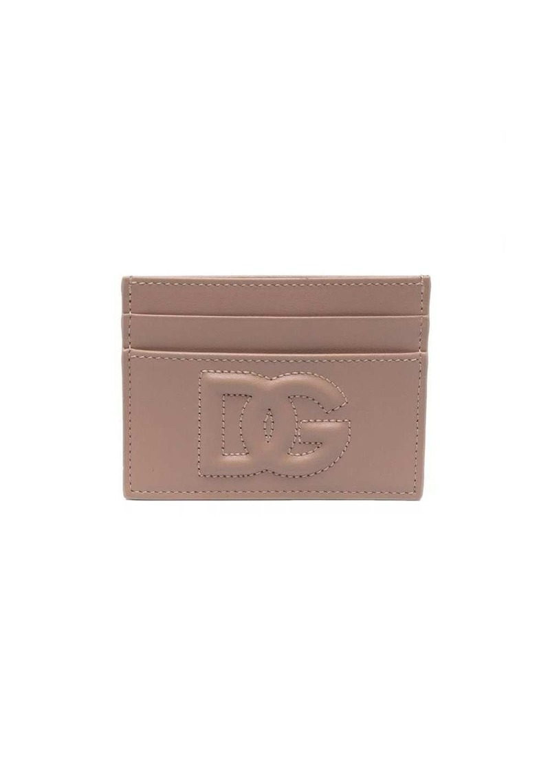 Dolce & Gabbana DG-logo embossed card holder