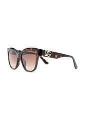 Dolce & Gabbana tortoise butterfly frame sunglasses