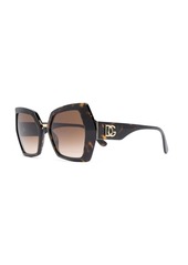 Dolce & Gabbana tortoiseshell-effect tinted sunglasses