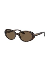 Dolce & Gabbana tortoiseshell round-frame sunglasses