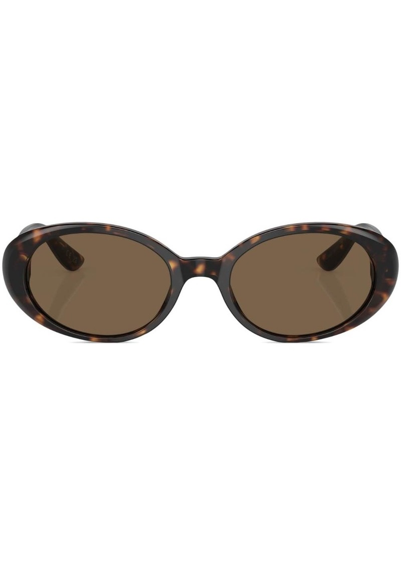 Dolce & Gabbana tortoiseshell round-frame sunglasses