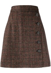 Dolce & Gabbana tweed A-line skirt
