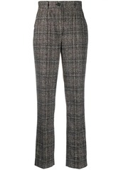 Dolce & Gabbana tweed check tailored trousers