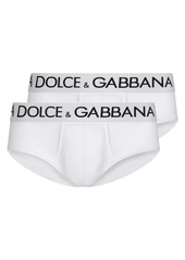 Dolce & Gabbana two-pack logo-print cotton briefs