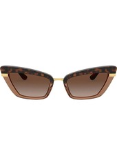 Dolce & Gabbana two tone cat-eye sunglasses