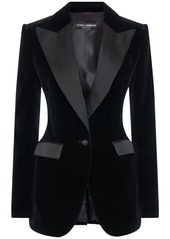 Dolce & Gabbana Velvet Tuxedo Jacket