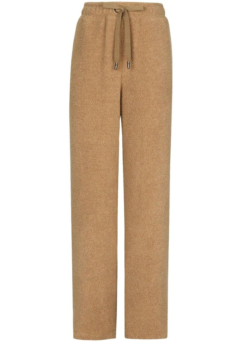 Dolce & Gabbana virgin-wool blend track pants