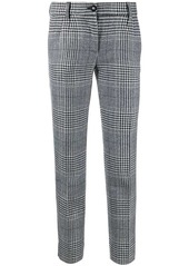 Dolce & Gabbana virgin wool tartan trousers