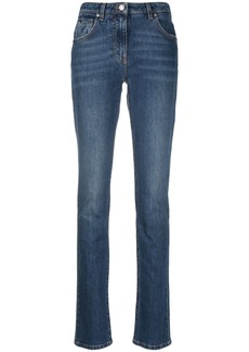 Dolce & Gabbana washed-denim skinny jeans