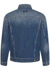 Dolce & Gabbana Washed Stretch Cotton Denim Jacket