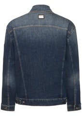 Dolce & Gabbana Washed Stretch Denim Jacket