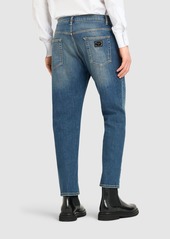 Dolce & Gabbana Washed Stretch Denim Jeans