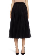 Dolce & Gabbana Tulle A-Line Skirt