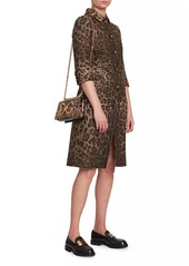 Dolce & Gabbana Wool-Blend Jacquard Coat