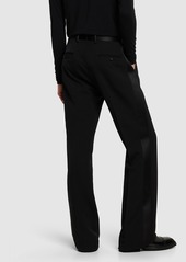 Dolce & Gabbana Wool Blend Tuxedo Pants