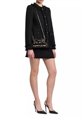 Dolce & Gabbana Wool-Blend Tweed Miniskirt