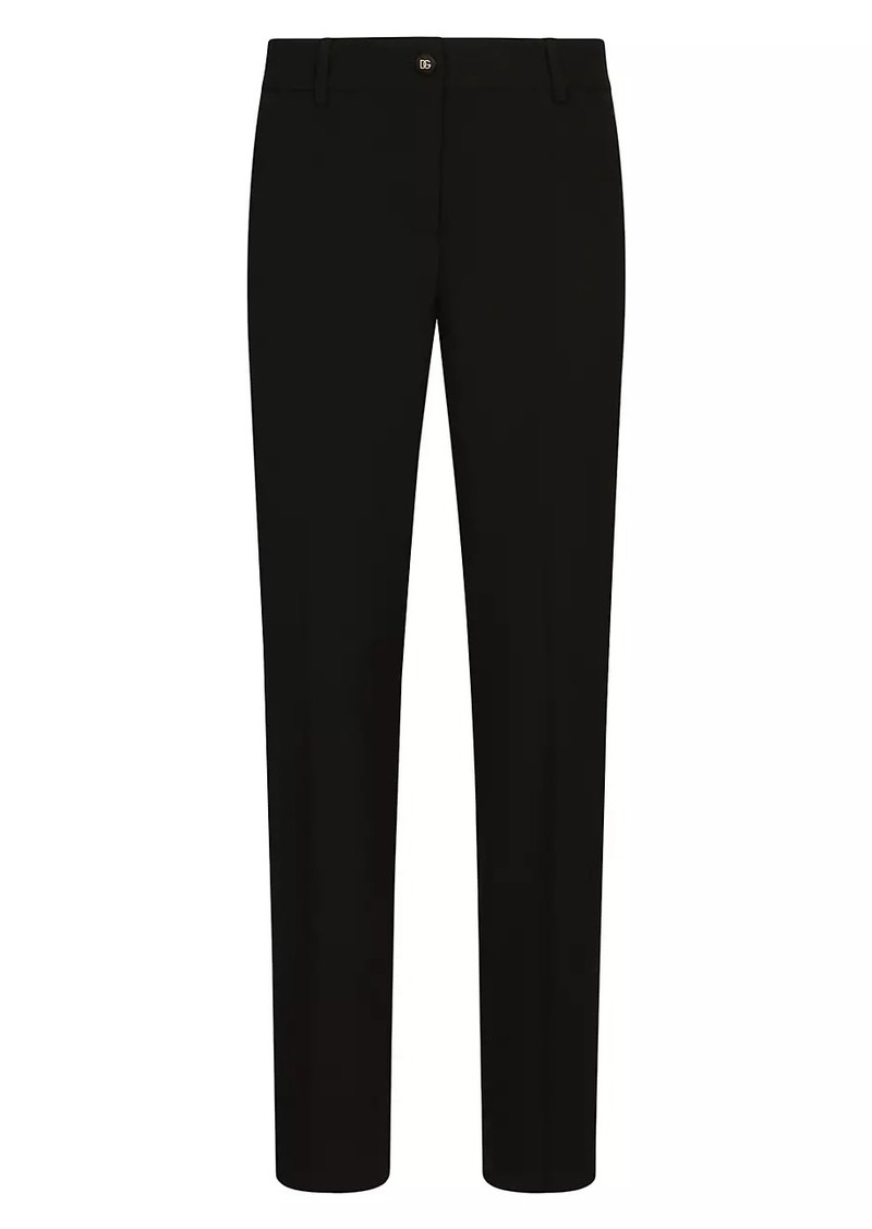 Dolce & Gabbana Wool Tailored Pants