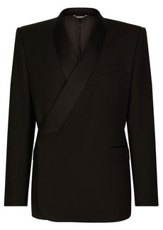 Dolce & Gabbana Sicilia-fit double-breasted tuxedo blazer