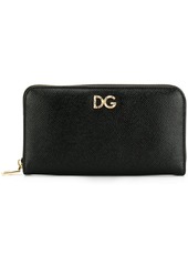 Dolce & Gabbana zip around logo wallet