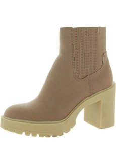 Dolce Vita Caster Womens Ankle Round Toe Chelsea Boots