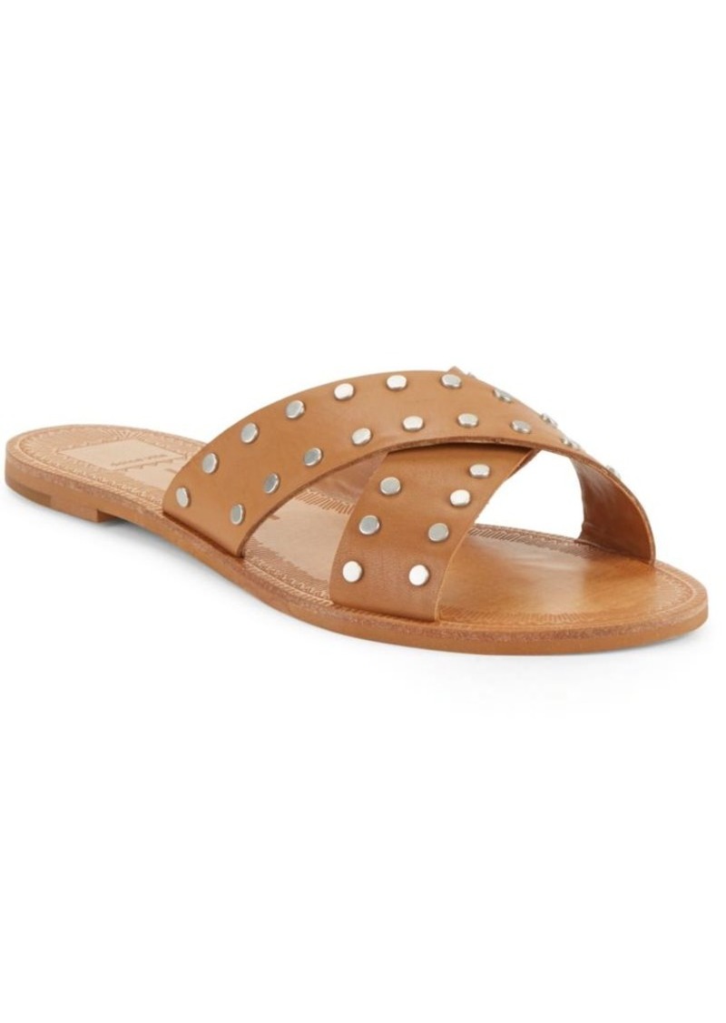 Dolce Vita Dolce Vita Casta Studded Leather Slide Sandals | Shoes