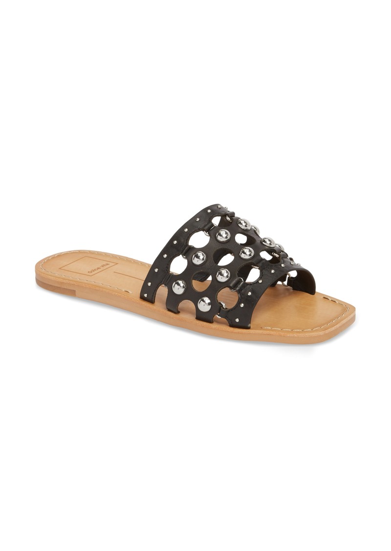 dolce vita studded slides