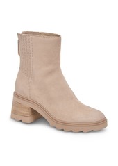 Dolce Vita Martey H2O Waterproof Bootie in Taupe Suede H2O at Nordstrom Rack