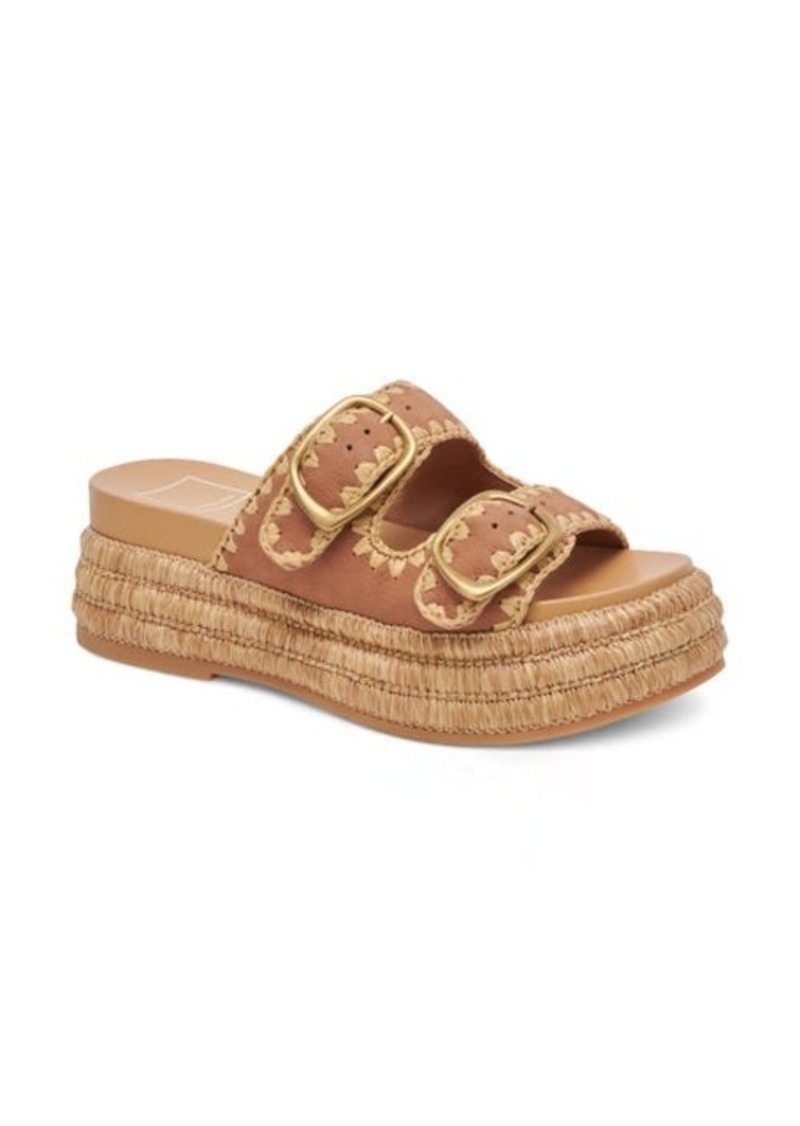 Dolce Vita Wanika Jute Platform Slide Sandal