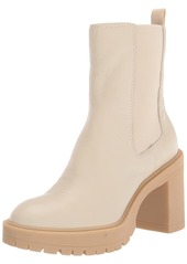 Dolce Vita Women's Coen Fashion Boot Ivory Leather H2O