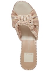 Dolce Vita Women's Dallie Knotted Dress Sandals - Natural Multi Woven