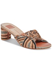 Dolce Vita Women's Dallie Knotted Dress Sandals - Natural Multi Woven