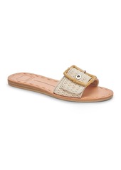 Dolce Vita Women's Dasa Slip On Buckled Slide Sandals