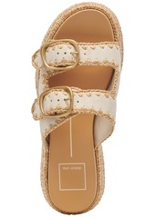 Dolce Vita Women's Wanika Footbed Espadrille Platform Sandals - Sand Nubuck